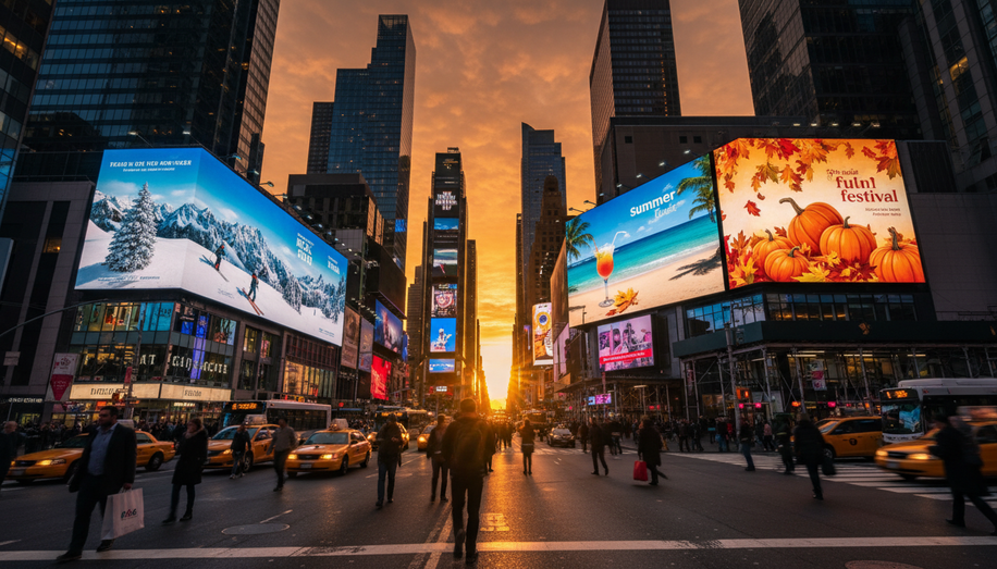 The Impact of Seasonal Advertising on OOH Strategy