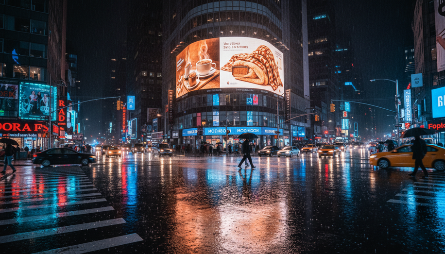 Weather-Responsive OOH Advertising: A New Trend