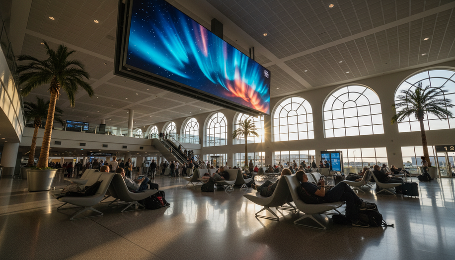 Maximizing Airport OOH Advertising Through Dwell Time Dynamics