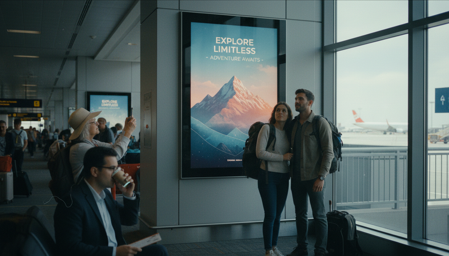 The Jet-Setter Journey: Strategically Placing OOH to Influence Travelers at Key Airport Touchpoints