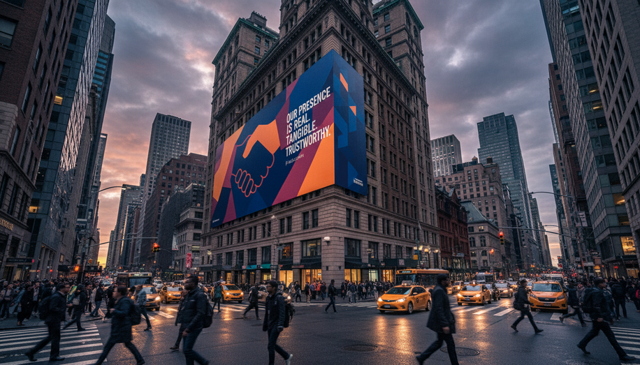Why Out-of-Home (OOH) Advertising Reclaims Brand Trust Amid Digital Fatigue