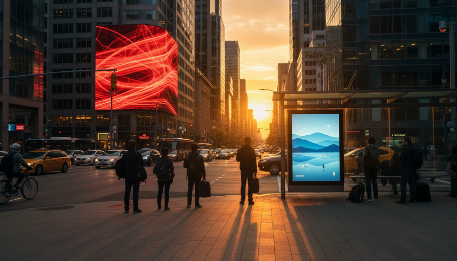 Leveraging Color Psychology in Out-of-Home Advertising