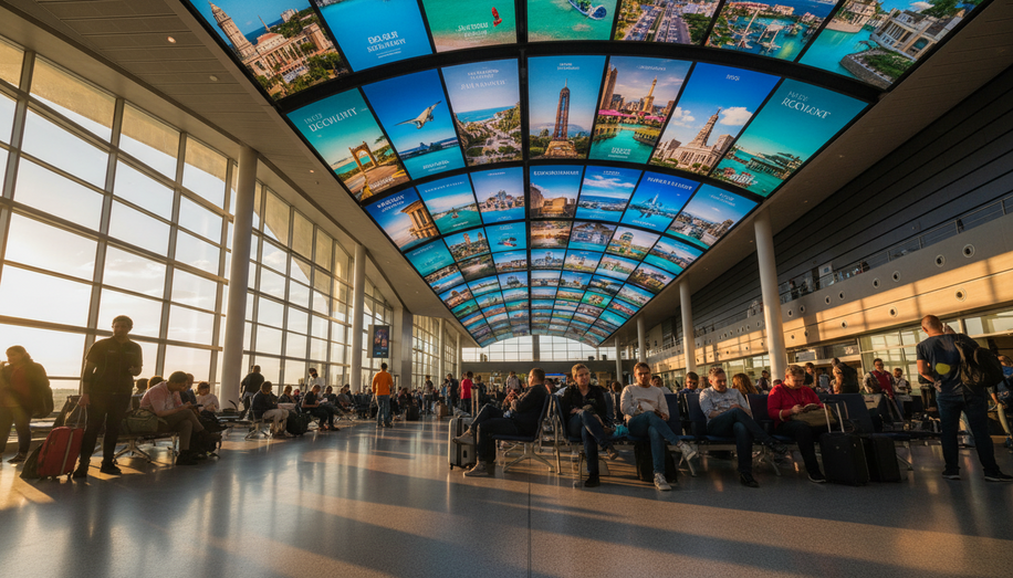 Airport Out-of-Home Advertising: Elevating Brands in High-Value Travel Hubs