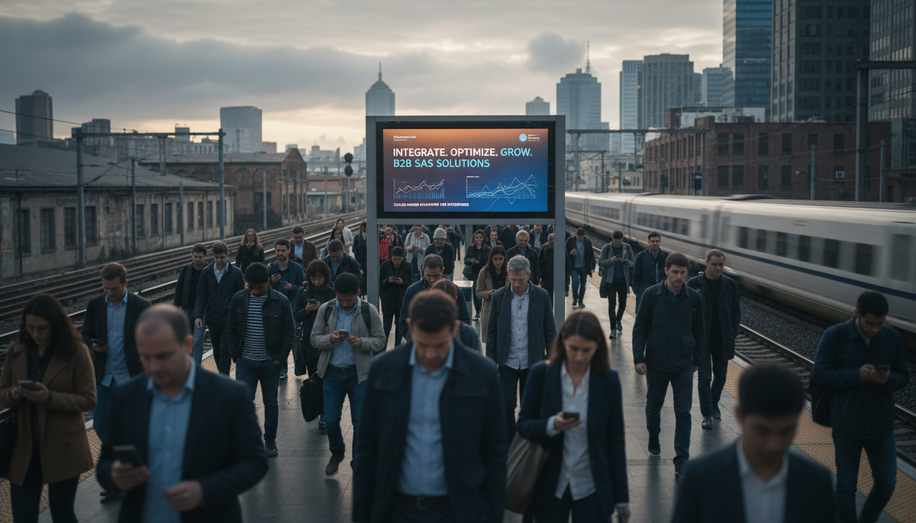 B2B OOH Advertising: Precision Targeting to Cut Through Digital Noise and Drive Leads