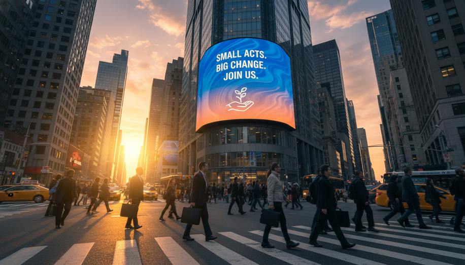 Transforming Awareness into Action: OOH for Nonprofits