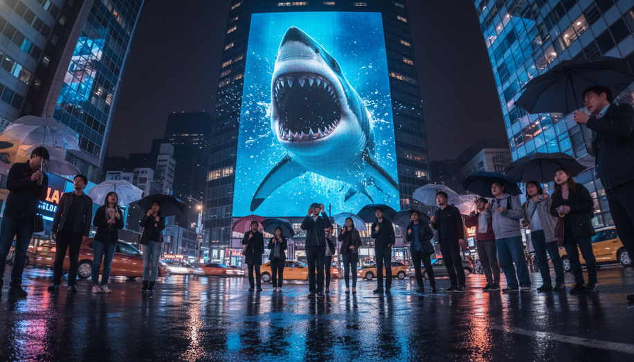 3D Anamorphic DOOH: The Art of Creating Illusions in Outdoor Advertising