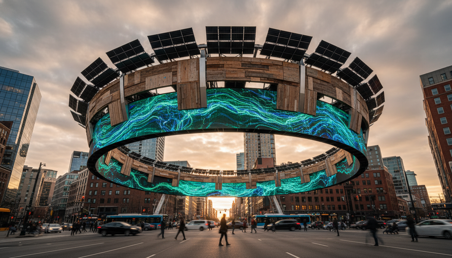 OOH Advertising: Driving Low-Carbon Innovation and Sustainability in Urban Infrastructure
