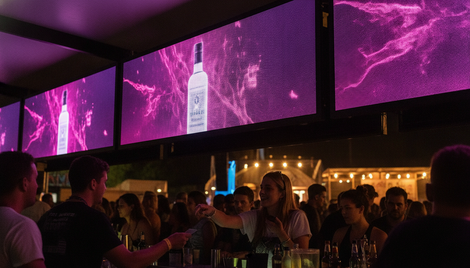 Top DOOH Advertising Platforms for Beverage Brands in Bars and Nightlife